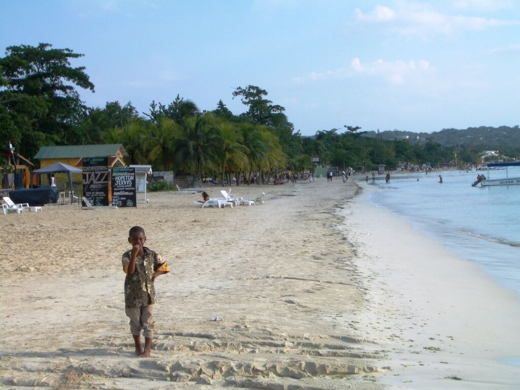 Hellshire Beach in Jamaica